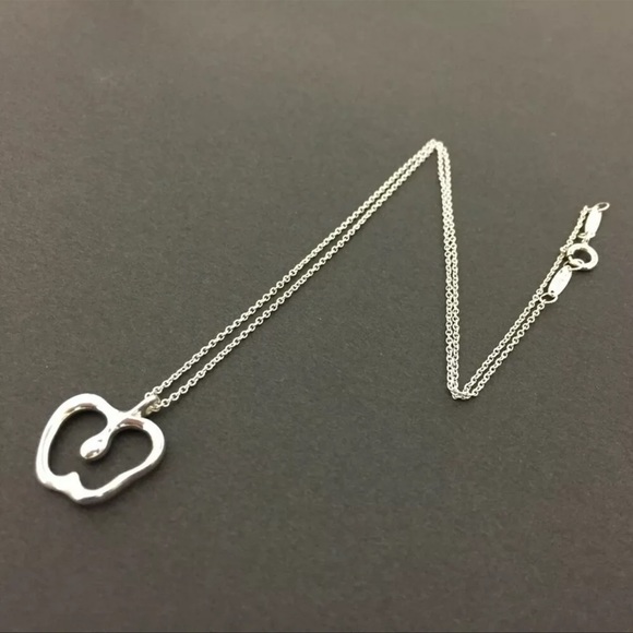 Tiffany & Co. Jewelry - Tiffany & Co. Elsa Peretti Apple Pendant Sterling Silver 925: Gift for Teacher